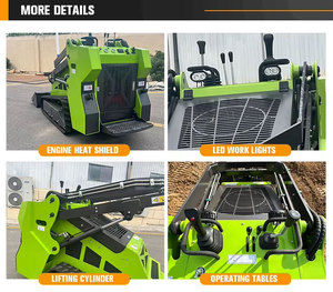 Haute qualité Mini chargeuse compacte seau jardin chargeur frontal moteur noyau composant meilleur prix mondial - Product Image 5