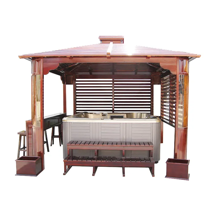 Bán Nóng Vườn Thời Trang Spa Bồn Tắm Nước Nóng Gazebo Để Bán