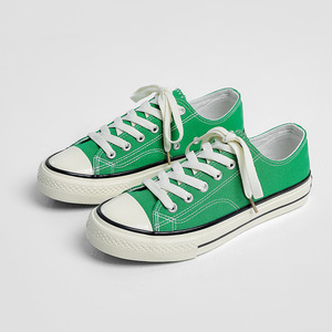 Chaussures en toile blanches de haute qualité pour femmes et unisexes, élégantes, vulcanisées, <span class=keywords><strong>espadrilles</strong></span> à lacets, fermeture à lacets, EVA antidérapant, marche hivernale - Product Image 4