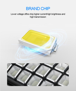 Lámpara Solar LED para Exteriores <span class=keywords><strong>ECOSOLAR</strong></span> ECO-MJ300W de 300W con Clasificación IP65, Luz Blanca de 6000K, para Jardín, Carretera, Estacionamiento, Paisajismo, Venta al por Mayor - Product Image 2
