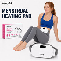 Herramientas de Masaje para la Pérdida de Grasa, Producto de Masaje para el Alivio del Dolor Menstrual, Cinturón de Alivio Portátil, Equipo de Masaje con Calor, Almohadilla Térmica, Artículo de Uso Diario