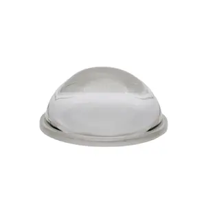 KL-HB78-90 Glass LED Convex Shape optical lenses with holder and silicon gasket