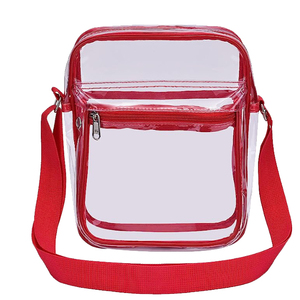 Custom Clear <strong>Bag</strong> Stadium Approved for <strong>Work</strong> &amp; Business Men Travel Clear Crossbody Shoulder <strong>Bag</strong> Waterproof Pvc Stadium <strong>Bag</strong> Women - Product Image 4