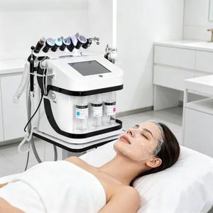 Professional <b>10</b>-in-1 Multifunctional Touchscreen Oxygen Facial Machine Multi Handles Electric Facial Cleansing Device Oxygen Jet - Product Image 1