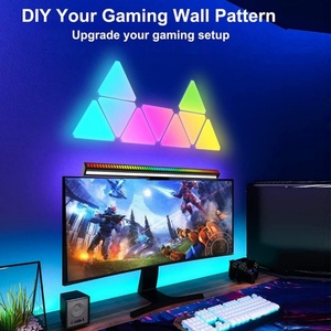 Paneles de Luz Triangulares Versión BT, Luces RGB para Gaming, Luces LED Triangulares para Pared con 6 Puertos de Conexión - Product Image 2
