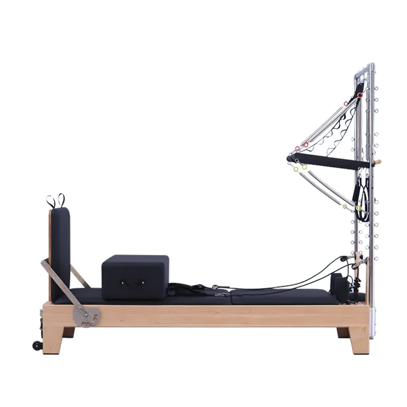 high quality Body Build Machine Pilates sliding semi-elevated bed Pilates half loft bed