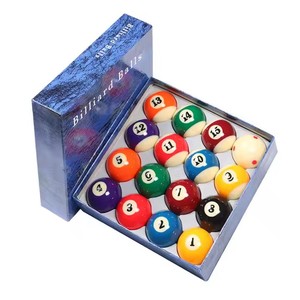 Ensemble standard de huit boules de billard noires de billard en cristal neuf boules grande collection de fournitures de billard américain n ° <span class=keywords><strong>8</strong></span> - Product Image 5