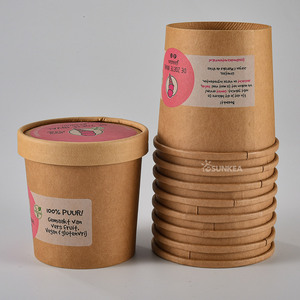 Bán buôn Kem giấy bồn Gelato ly in ấn với cấp thực phẩm chứng nhận - Product Image 5