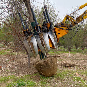 Gemaakt In China <span class=keywords><strong>Tree</strong></span> Spade Fabriek Skid Stuur Lader Attachment Boom Spade Voor Graafmachine Attachment Boom Transplanter <span class=keywords><strong>Machine</strong></span> - Product Image 2