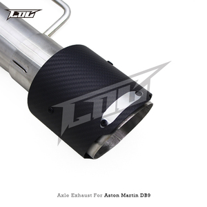 Scarico Posteriore in Acciaio Inox per <span class=keywords><strong>Aston</strong></span> Martin <span class=keywords><strong>DB9</strong></span> V12 6.0L 2004-2017, Sistema di Scarico Sportivo da Corsa con Suono Aggressivo - Product Image 6
