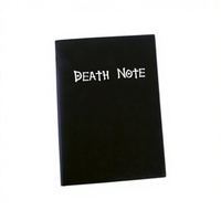 Diario de Tapa Dura con Diseño de Anime Japonés Death Note, Tamaño A3 para Estudiantes, con Pluma de Pluma de Ganso, en Oferta