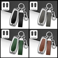 Porte-clés en alliage de zinc pour Ford Fusion Mondeo Mustang F-150 Explorer Edge 2015 2016 2017 2018 Accessoires intelligents