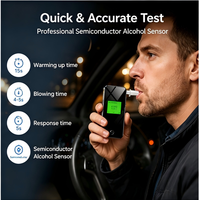 Nouvel Éthylotest Numérique 2026 – Testeur d'Alcoolémie Portable à Capteur Semi-conducteur Haute Précision pour Usage Personnel