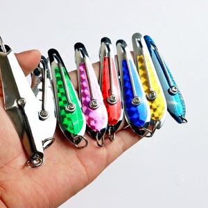 Cucharas de Pesca de Acero Inoxidable de 7.5cm, 9.5cm y 10cm, Señuelo de Pesca Tipo Drone para Pez Rey, Trucha, Peces de Agua Salada y Tiburón, para Pesca Oceánica - Product Image 4
