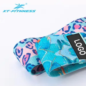 Tập Thể Dục Đào Tạo Tập Thể Dục Không Trượt Đàn Hồi Vòng Tùy Chỉnh Đầy Màu Sắc Mô Hình Heavy Duty Hip Glute Vải Kháng Tập Thể Dục <span class=keywords><strong>Bands</strong></span> - Product Image 1