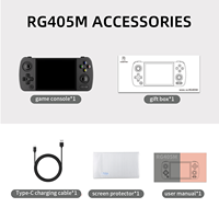 Nouvelle arrivée Anbernic RG405M Console de jeu portable Android 12 avec écran tactile de 4 pouces, joystick intégré, prise en charge de PS2 PS1 N64