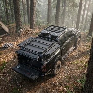 Capot de benne professionnel en aluminium robuste 300 kg pour <span class=keywords><strong>Ford</strong></span> Ranger nouvelle génération <span class=keywords><strong>2022</strong></span>+ – Hardtop étanche pour pick-up Ute - Product Image 3