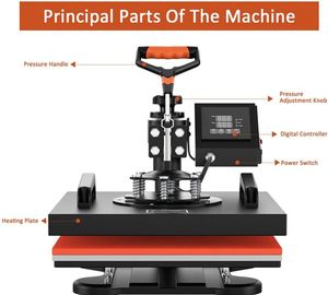 Heat Transfer Presses Are the Perfect Solution for Small Business the Machine Can Transfer T-<b>Shirt</b> Mouse Pad Puzzle Photo <b>Frame</b> - Product Image 4