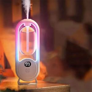 2026 Essential <b>Oil</b> Aromatherapy Fragrance Humidifier Usb Rechargeable Digital Display Smart Air Freshener Aroma <b>Diffuser</b> - Product Image 1