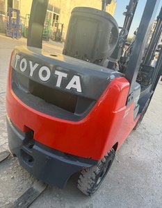 Toyot 8fd15 1.5 tons counterbalance lifter used H2000 diesel <b>forklift</b> great condition - Product Image 5
