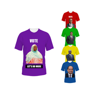 Election Event T Shirt Custom Promotional Political Campaign Advertising Tshirt