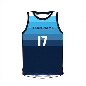 Ensemble d'uniformes de basketball personnalisables, bleu marine, orange, blanc, impression par sublimation, respirant, 100% polyester, maillot d'équipe unisexe pour adultes - Product Image 6