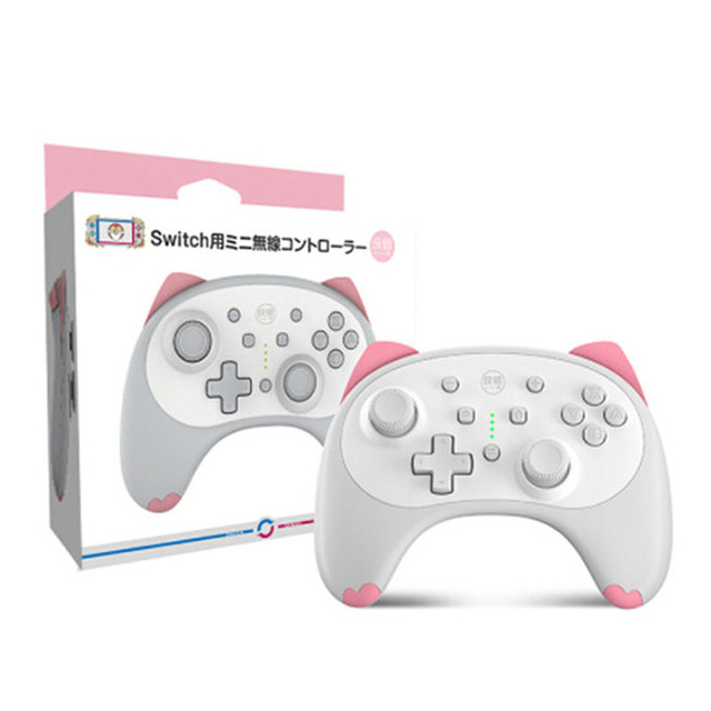 Kawaii Cute Cat Controller for Nintendo Switch Wireless Pro Controller Switch Gaming Accessories