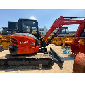 Excavadora Mini KUBOTA KX163 Usada, Excelente Rendimiento de Combustible, 5 Toneladas, para Operaciones en Espacios Reducidos - Product Image 1