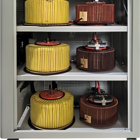 Régulateur de tension triphasé 30 KVA entièrement automatique avec technologie SVC à enroulement en cuivre, contrôle par servomoteur, écran LCD, 50 Hz