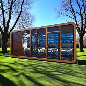 Cabine de vacances Apple Barn vue panoramique fenêtres intérieur cheminée canapé pour hiver ferme <span class=keywords><strong>famille</strong></span> escapade vacances détente - Product Image 1