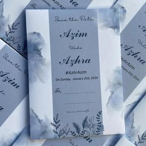 Conjunto Completo <span class=keywords><strong>de</strong></span> Invitaciones <span class=keywords><strong>de</strong></span> Boda Personalizadas al por Mayor, Adecuado para Distribuidores Internacionales y Proveedores Minoristas - Product Image 6