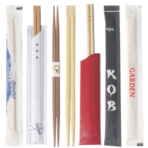 Koyu kahverengi tek kullanımlık yemek çubukları özel koyu ahşap çubuklarını suşi restoran için Koisk Produxtos Ecolgicos - Product Image 1