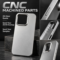 Services de fraisage CNC sur mesure, aluminium, acier, métal, coque de téléphone portable, fraisage CNC, prototype anodisé