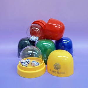 Hot Bar Xúc xắc hộp chống gian lận xúc xắc cup tùy chỉnh logo ngăn chặn gian lận với khuyến mãi trò chơi xúc xắc đầy màu sắc chơi trò chơi - Product Image 2