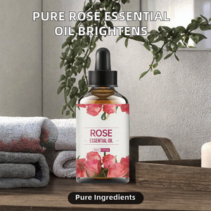 100% Pure <b>Rose</b> Steam Distilled <b>Essential</b> <b>Oil</b> Bulk Natural Lightening Nourishing Brightening All Skin Types Unique <b>Rose</b> Aroma - Product Image 2