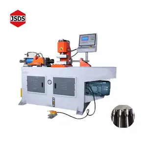 Dasong Low Price Dual Fan Design 60 Metal Steel Tube Pipe Diameter End Reducer Shrinking Forming Machine