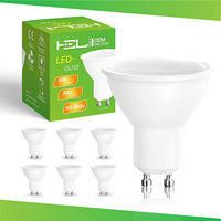 Foco LED GU10 Moderno de 5W 7W 9W 6000K con Temperatura de Color Ajustable, Alto CRI Ra80, Antideslumbrante, Regulable, Empotrable para Oficina 100