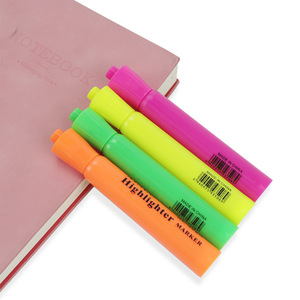 Rotulador resaltador de escritura suave para la escuela, marcador de Punta oblicua para dibujo artístico, bonito estilo de plástico para estudiantes, niños y niñas - Product Image 2