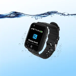 批发V46防水全球定位系统跟踪器4g智能手表全球定位系统手镯语音呼叫智能手表带全球定位系统和呼叫免费应用手镯