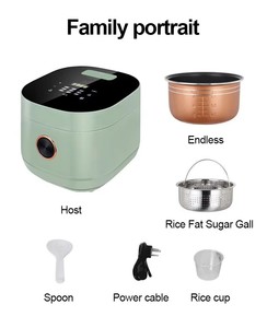 Mini <span class=keywords><strong>cuiseur</strong></span> à <span class=keywords><strong>riz</strong></span> intelligent portable 3L 9 Menus Timer Multifonctionnel Factory Direct One-Person Meals Cooker Logo/Color Customization - Product Image 6