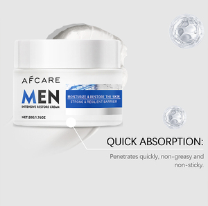 Crème pour le visage à la glycérine et au collagène pour <span class=keywords><strong>homme</strong></span> en marque propre, hydratation intense et réparation de la peau pour lutter contre le vieillissement et réduire les taches brunes - Product Image 4