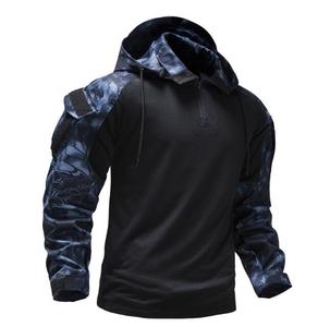 <span class=keywords><strong>T</strong></span>-<span class=keywords><strong>Shirt</strong></span> sportiva da esterno a maniche lunghe oversize ad asciugatura rapida all'ingrosso <span class=keywords><strong>con</strong></span> <span class=keywords><strong>cappuccio</strong></span> <span class=keywords><strong>T</strong></span>-<span class=keywords><strong>Shirt</strong></span> mimetica da <span class=keywords><strong>uomo</strong></span> <span class=keywords><strong>con</strong></span> Zip a un quarto - Product Image 5
