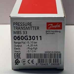 Transmisor de Presión Danfoss MBS33 060G3011 - Product Image 1