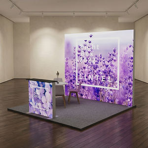 Expositor Gráfico de Tela con Marco de Aluminio de 6*3M, Montaje sin Herramientas, Envío Global, Directo de Fábrica, Servicio de Diseño Personalizado OEM - Product Image 2