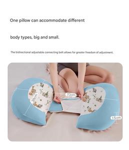 Oreiller de grossesse, oreiller de maternité pour soulager les douleurs dorsales et offrir un soutien complet du corps, oreiller de sommeil doux pour les dormeurs sur le côté et les femmes enceintes - Product Image 6