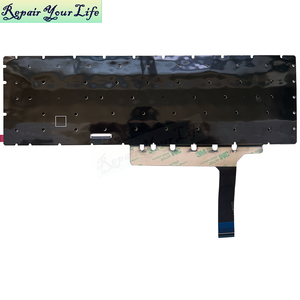 RU Russe Snap-on RGB Clavier D'ordinateur Portable pour <span class=keywords><strong>MSI</strong></span> GP76 GL76 GE76 GL75 GF75 GS75 <span class=keywords><strong>GT76</strong></span> GS76 MS -17K3 17K2 17K1 17K4 10UG GE76 MS-17K5 - Product Image 5