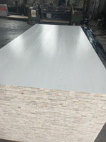 Meilleur prix haute brillance UV bloc panneau Paulownia pin Falcata noyau mélamine laminé panneau pour meubles et cuisine