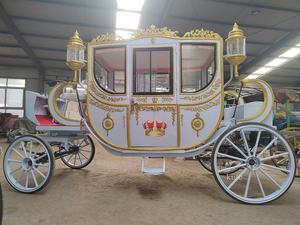Carruaje Real Eléctrico Personalizado de Alta Calidad con Capacidad para 6 Personas, Neumáticos de Goma Sólida para Bodas y Turismo - Product Image 2