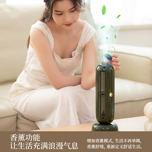 พัดลมตั้งโต๊ะแบบส่ายได้ Natural Cool Tower Fan 6.9 นิ้ว มอเตอร์ DC ใช้พลังงานจาก USB สำหรับสำนักงาน ห้องนอน - Product Image 2