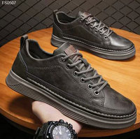 Chaussures noires pour hommes 2025, baskets décontractées, chaussures de sport, chaussures de mode pour hommes, vente en gros